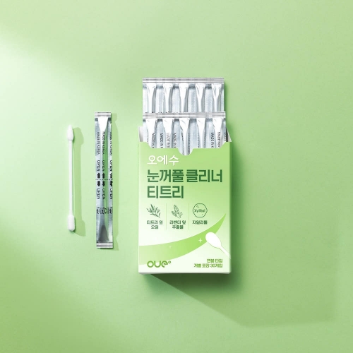 오에수 눈꺼풀 클리너 티트리 면봉 마이봄샘 세정 세척 눈기름샘 리무버스틱 (30개) 개별포장 휴대용 오에수 눈꺼풀 클리너 티트리 면봉 마이봄샘 세정 세척 눈기름샘 리무버스틱 (30개) 개별포장 휴대용