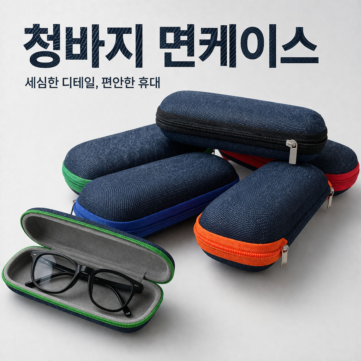 청바지 면 케이스