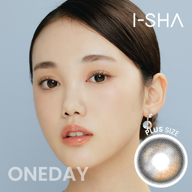 1day★//신/상/품//★[I-SHA /아이샤렌즈] 오리아나 엣지 플러스 원데이 그레이,Oriana Edge Plus 1day Gray,1일용, MPC함수율50% 그래픽13.6