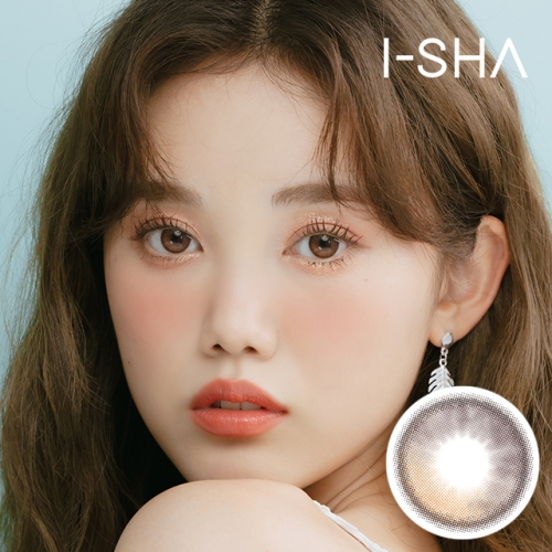 ★//신/상/품//★  [ I-SHA /아이샤렌즈] 오리아나 브라운, ORIANA BROWN, MPC 함수율 43% 그래픽직경 12.6 / 1개월용 / 렌즈나라