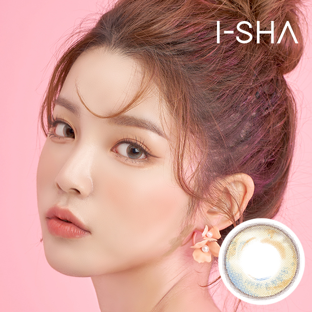 ★//신/상/품//★  [ I-SHA /아이샤렌즈] 시즌아이(가을) 폴 , SEASON EYE FALL, MPC 함수율 43% 그래픽직경 13.1 / 1개월용 / 렌즈