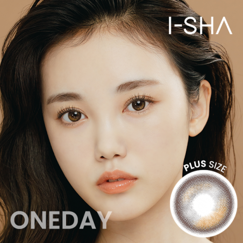 1day★//신/상/품//★[I-SHA /아이샤렌즈] 오리아나 엣지 플러스 원데이 브라운 ,Oriana Edge Plus 1day Brown,1일용, MPC함수율50% 그래픽13.