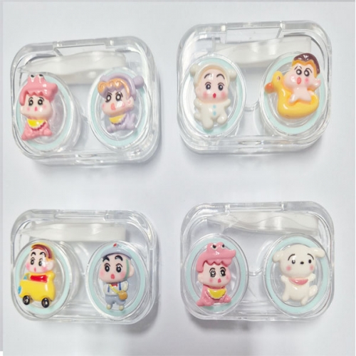 귀여운 캐릭터 콘택트케이스