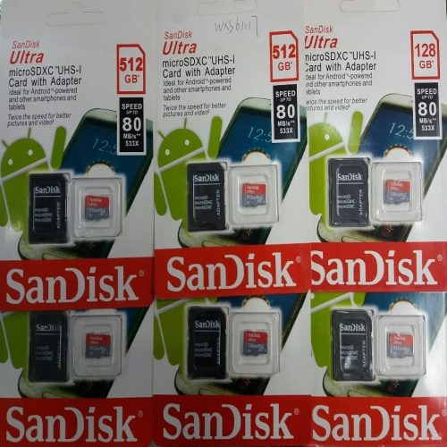 Micro SDXC Class10 (256G) & (128G)