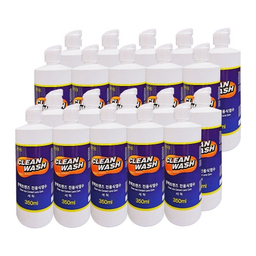 [CLEAN EYE] 크린워시 식염수 350ml /40개