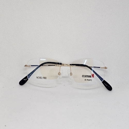 [Custom M] 2102 고탄력 접이식 무테(사각, 53)